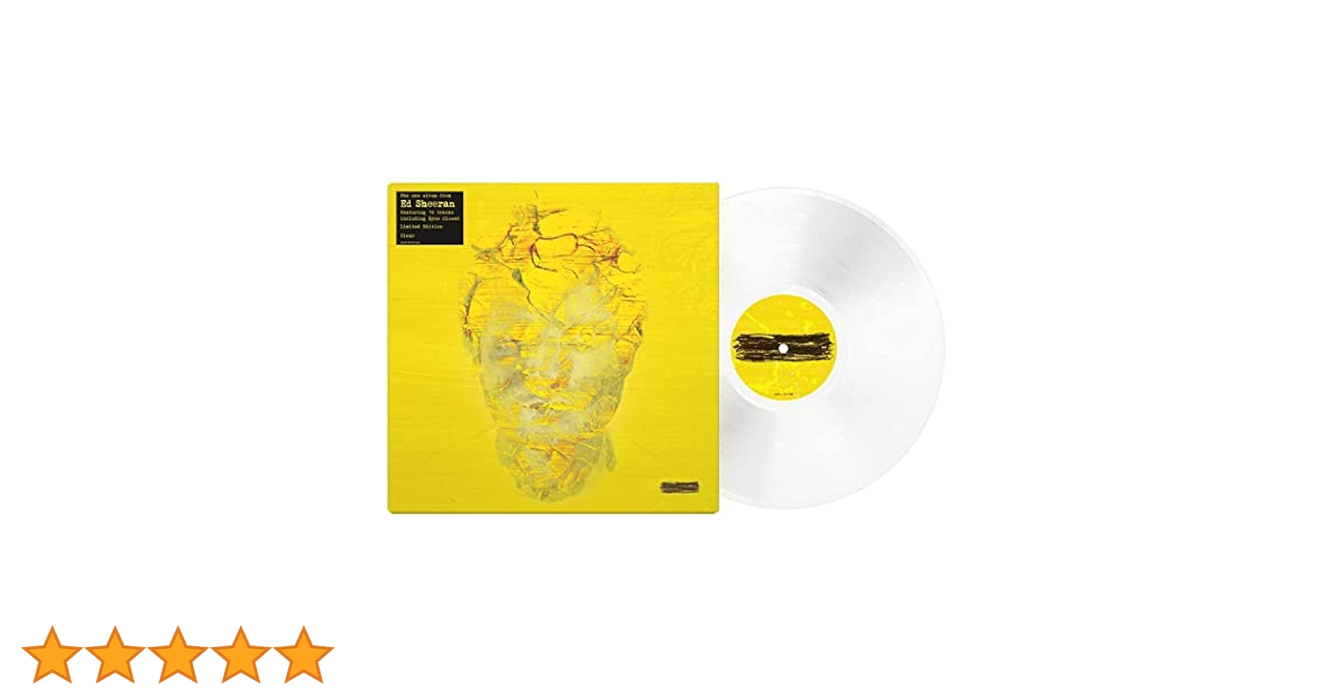 エド・シーラン X [2LP CLEAR VINYL] 未開封 エド・シーラン X [2LP CLEAR VINYL] 未開封 新品登場 Clear